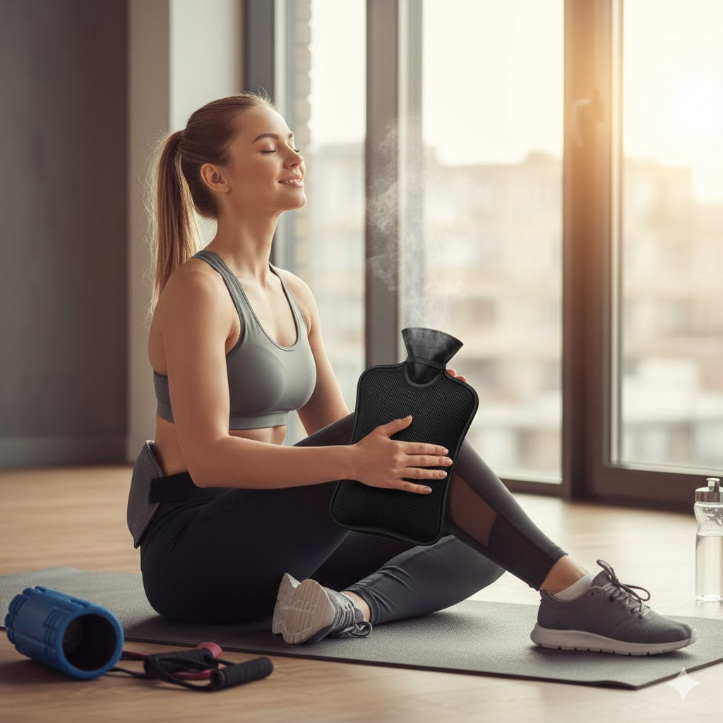 Bouillotte et récupération sportive : le secret des athlètes