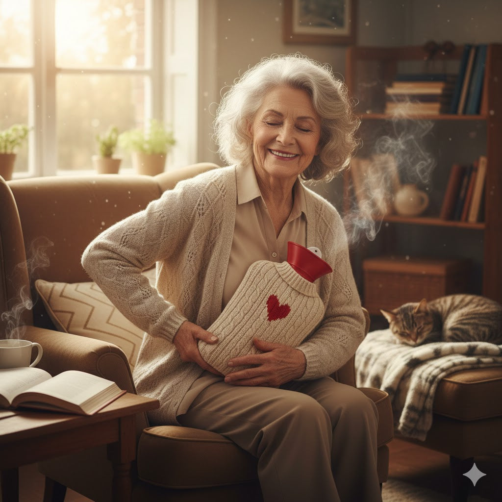 Bouillotte et personnes âgées : bienfaits et précautions pour les seniors