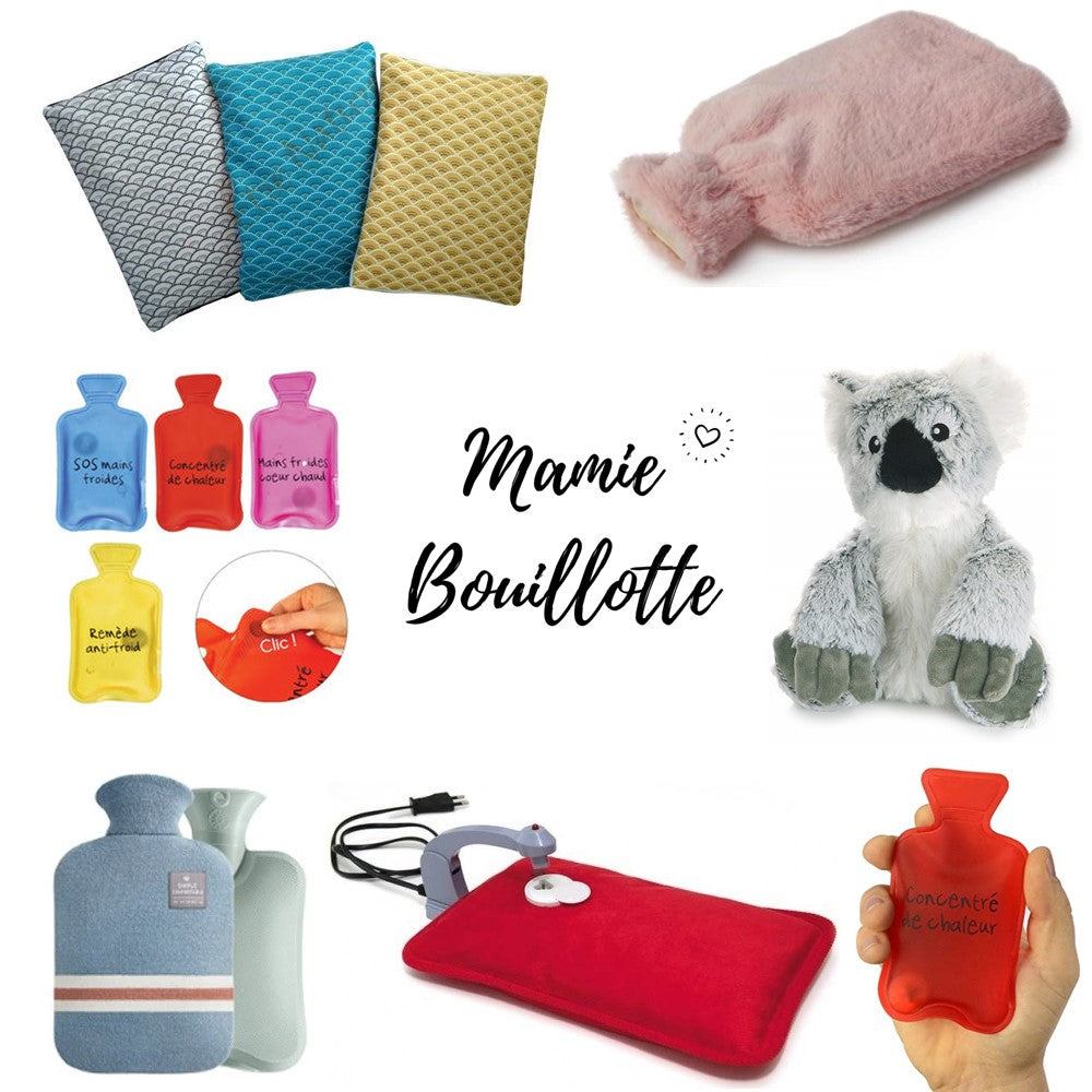 Guide : les différents types de bouillottes – Mamie Bouillotte